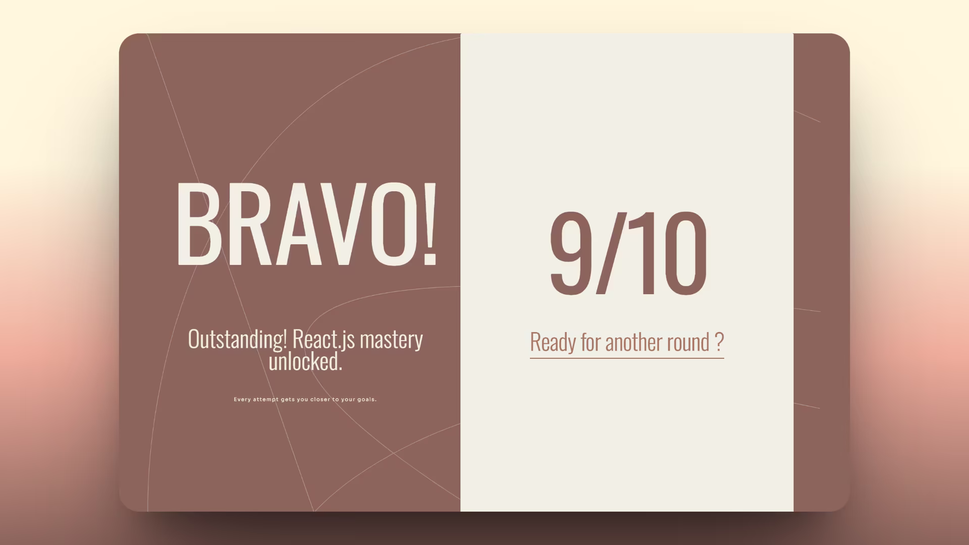 NIQUIZZ Project screenshot